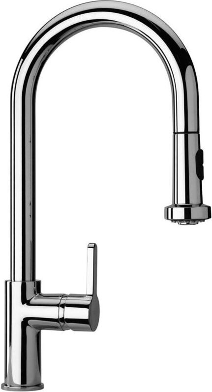 Paini France - Spültischmischer mit ausziehbarer Dusche Paini Arena 92CR591LL Chrom