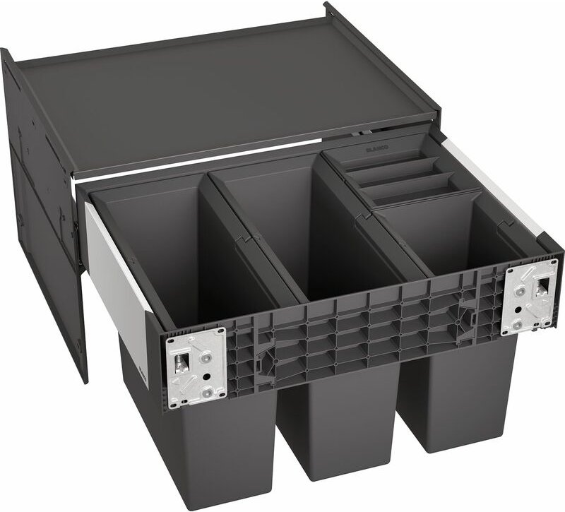 Select - Einbaumülleimer, geteilt, Volum 42 l 526206 - Blanco