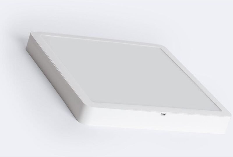 Efectoled - LED-Deckenleuchte 30W Eckig 300x300mm 3000K Warmweiß