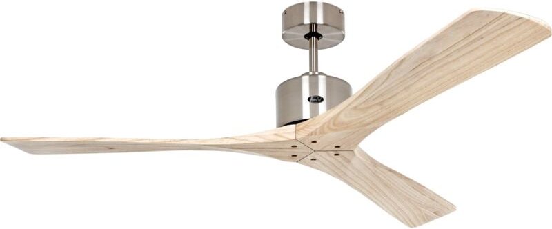 Deckenventilator Macau Chrom / Holz Natur