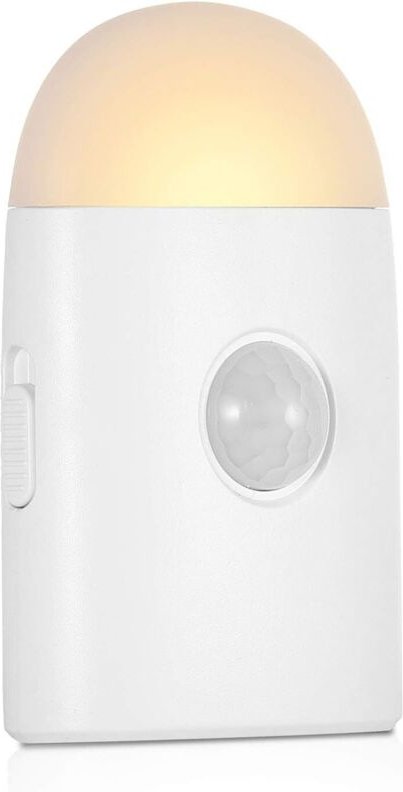 Memkey - LED-Nachtlicht mit Bewegungssensor, (1 Stück) wiederaufladbare USB-Nachtlampe, Lichtsensor-Nachtlicht, Schrankl...