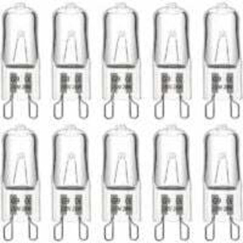 G9 Halogenlampe, 28 w, 230 v, 370 lm, 2700 k, Warmweiß, dimmbar, G9-Kapsellampen, für Kronleuchter, Landschaftslampen, W...