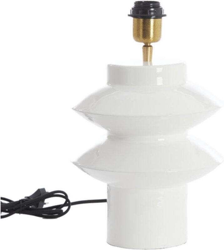 Tischlampe - Petch - weiß - metall - einzelne - Light&living