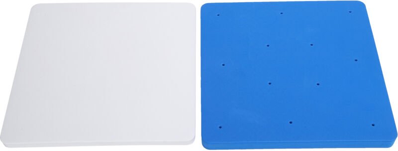 Stück Fondant-Mousse-Pad, 12-Loch-Fondant-Kuchenformmatte, DIY-Dekorationsmatte, Modelliermatte, Zuckerblumen-Trocknungs...