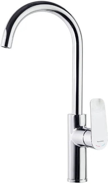 Hoher Spültischmischer 'New fly', Höhe 400mm.