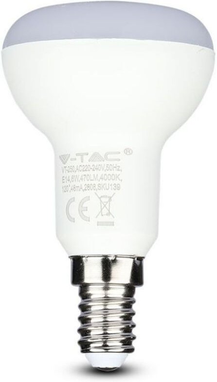 21139 led eek f (a - g) E14 Reflektor 4.80 w Tageslichtweiß (ø x h) 50 mm x 85 mm 1 St. - V-tac