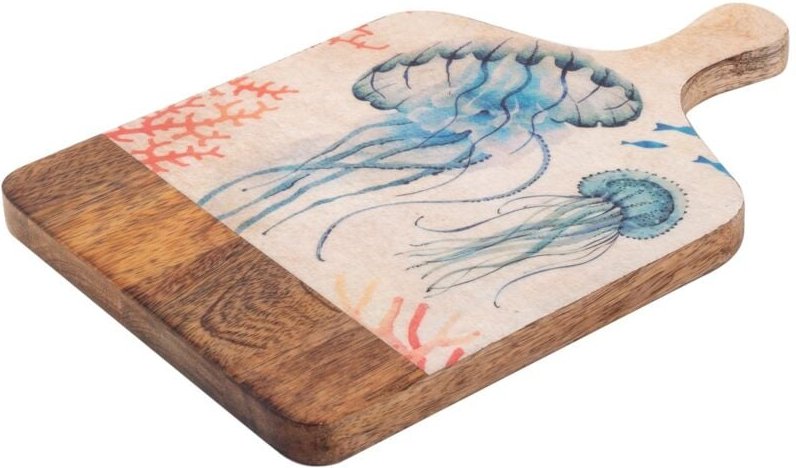Signes Grimalt - Kleines Quallen-Schneidebrett für die nautische und maritime Küche