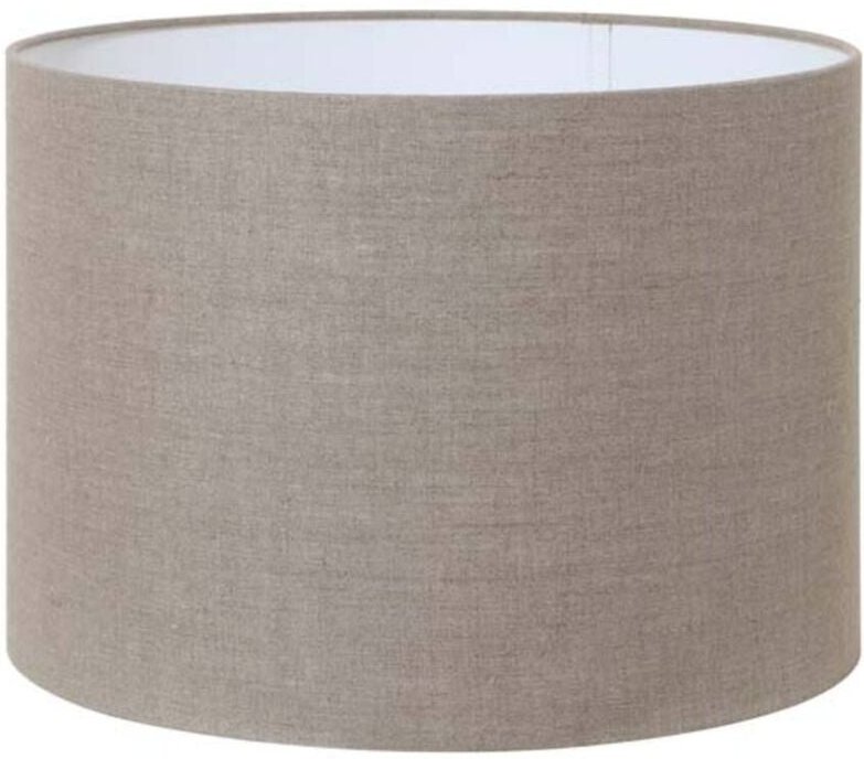 Lampenschirm - Dark Linen - grau - textil - ø - Light&living