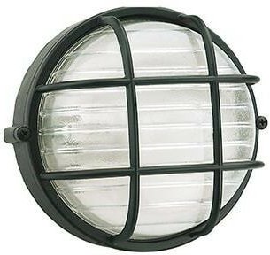 Kleiner Deckenkäfig Industrial Line schwarz rund