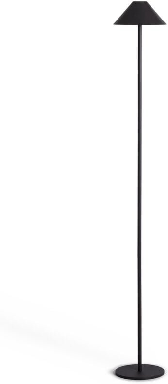 LED-Stehlampe 3W Tragbar Außen mit wiederaufladbarem USB-Akku Kivuli Schwarz