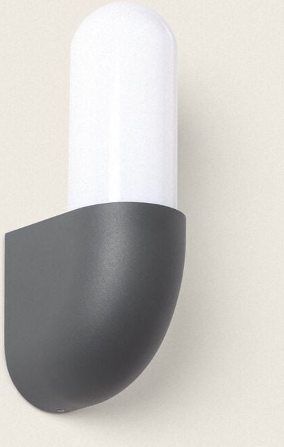 Wandleuchte Außen Aluminium Anturio Dunkles Grau