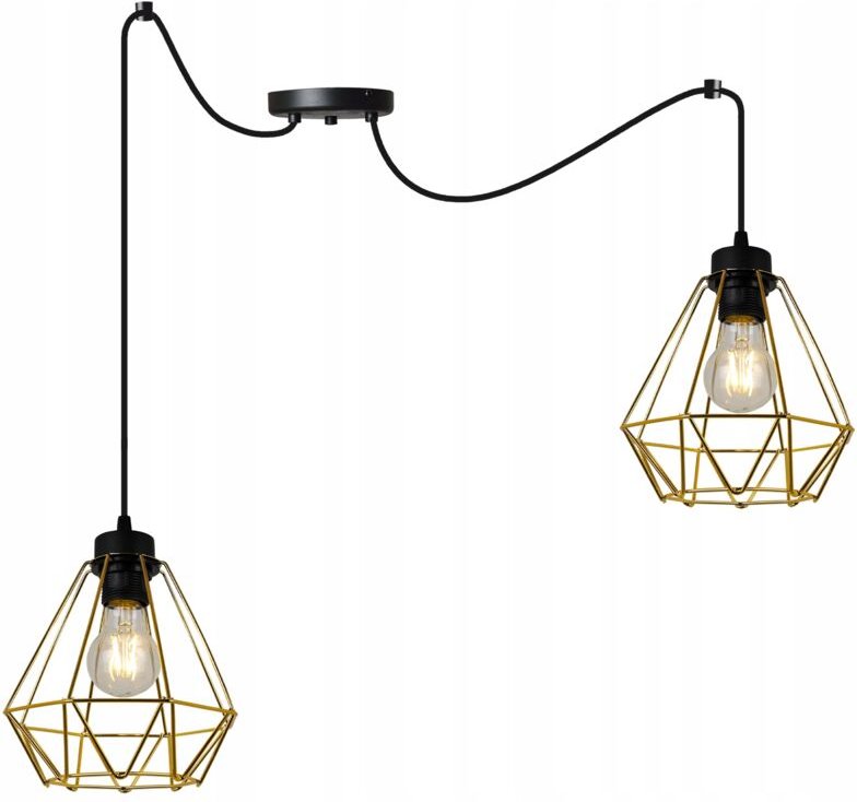 Moderne Elegante Hängelampe Mit Metall-Lampenschirm