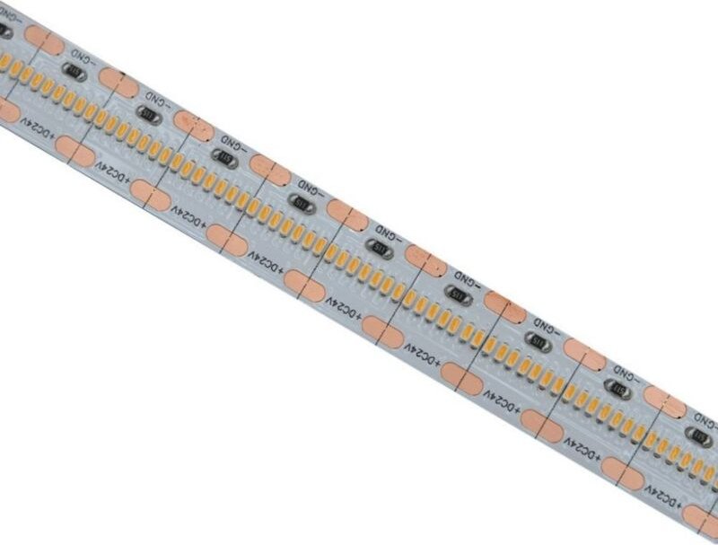 5 meter led-streifen 21w/m 24v warmes licht 3000k cri90 vt-2110 2602 - V-tac