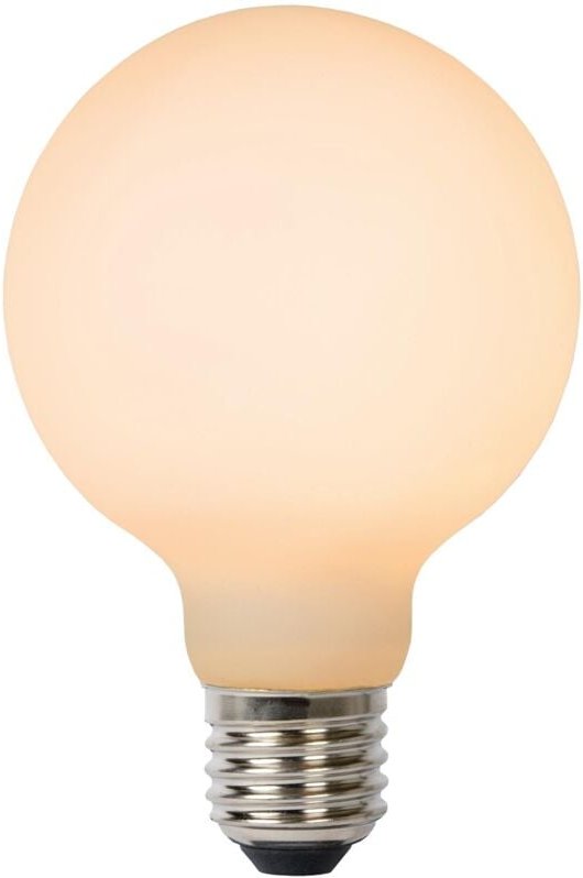 Lucide - G80 - Glühfadenlampe - ø 8 cm - led 3 StepDim - E27 - 1x8W 2700K - Opal