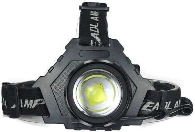 Wiederaufladbare LED-Stirnlampe, 2000 Lumen ultrahell, mit 5 Leuchtmodi und IPX7 wasserdicht, 90° verstellbar