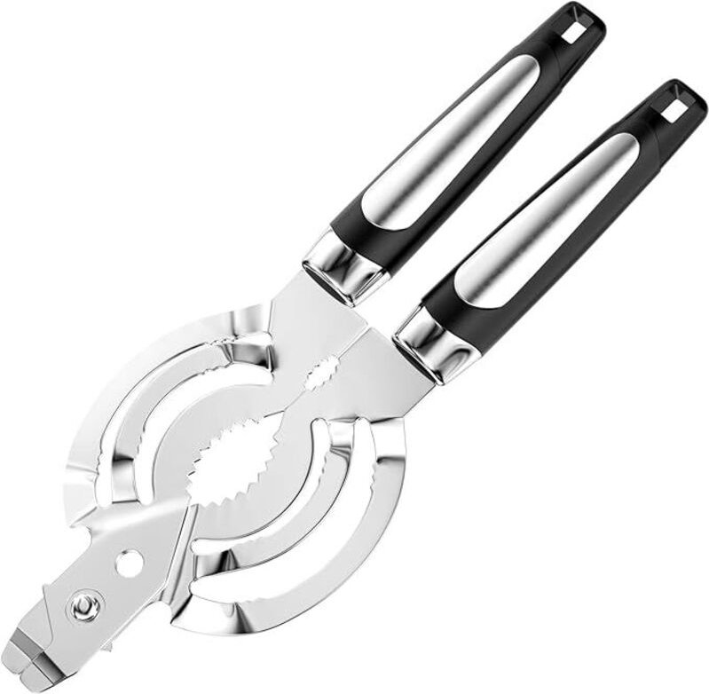 Einfach zu bedienender Dosenöffner, ergonomischer Dosenöffner, Flaschenöffner mit Aufhängeloch zum einfachen Trocknen, D...