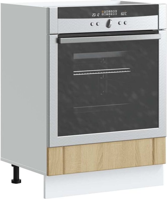 Herdumbauschrank Lucca Sonoma-Eiche Holzwerkstoff vidaXL509587