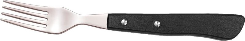 Packung mit 3 Talox-Steakgabeln mit 20 cm Wenge-Griff