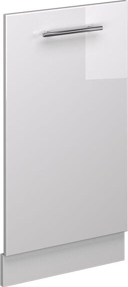 Vicco - Geschirrspülblende Fame-Line, Weiß Hochglanz, 45 cm ohne Arbeitsplatte