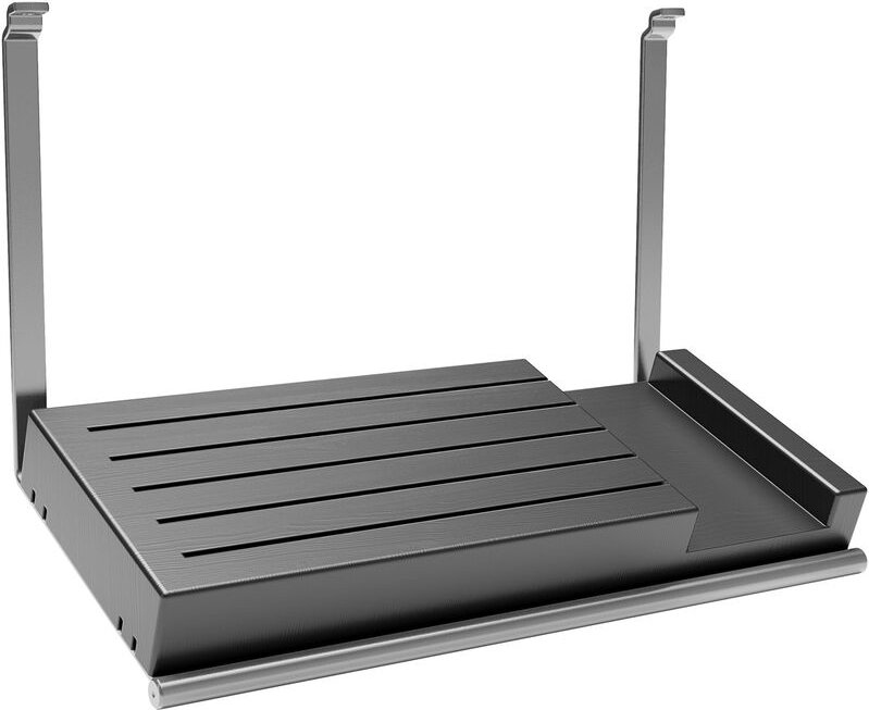 Kesseböhmer Linero style Messerhalter Edelstahloptik 352 x 150 x 256 mm zum Einhängen von sotech