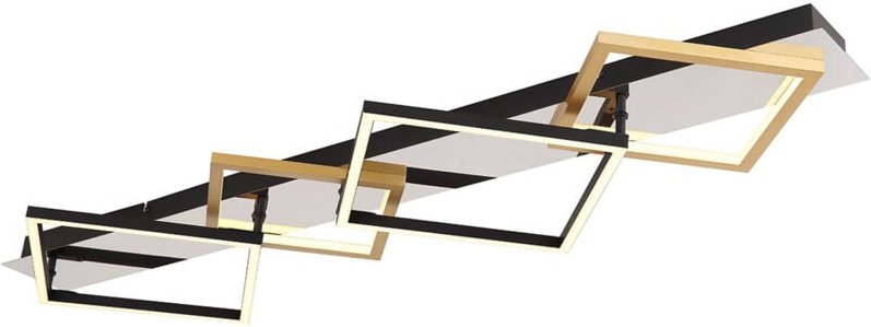 Deckenleuchte - Lesina - chrome - metall - led - 67847-48 - Globo