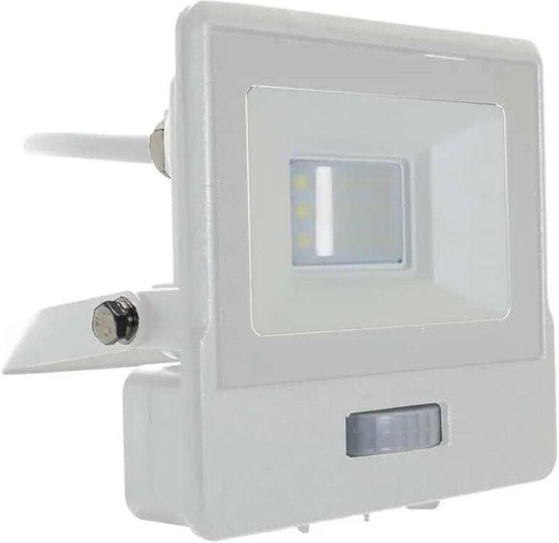 Thumbnail - LED-Flutlichtstrahler mit PIR-Sensor - Samsung - IP65 - Weiß - 10W - 735 Lumen - 6500K - 5 Jahre