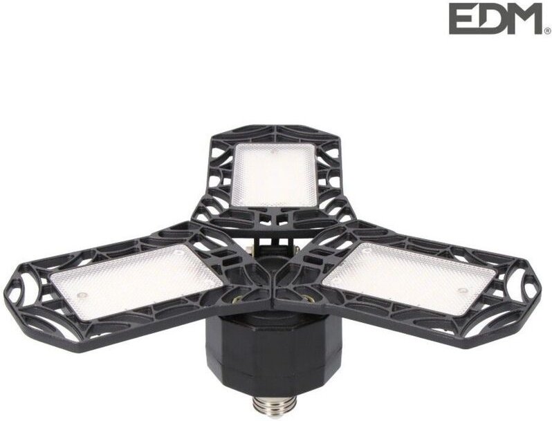 EDM - Glühbirne 'Blatt' led e27 60w 6000lm 6400k kaltes Licht ø12,5x13,5cm