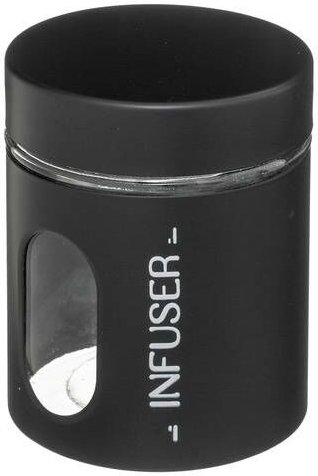 Thumbnail - Glas- und metalldose ublo 0,6l schwarz - 5five