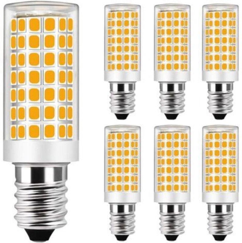 E14 9W LED-Lampe, entspricht einer 75W Halogenlampe, 750 lm, warmweiß (3000 K), E14-Fassung, nicht dimmbar, 220–240 V We...