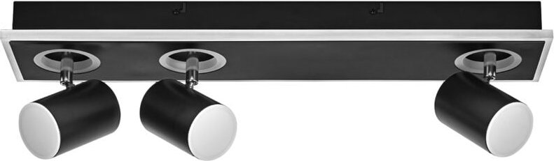 Decor spot mars, 41W, 1.425lm, schwarz, Spotleuchte, verstellbare Köpfe, vielseitig anwendbar, Innenraumspot, warmweiße ...