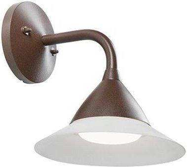 Applique Led 20W 4000K linea petunia corten