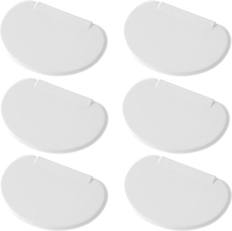 Konditorenschaber für Kuchen, halbrund, 104 x 74 mm, 6er-Set. -HENDI 554142