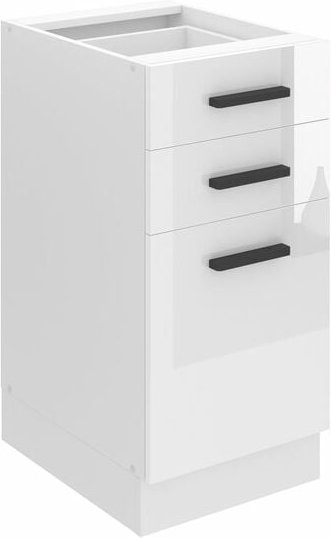 Unterschrank Küche Küchenunterschrank 40 cm Breite Küchenschränke ohne Arbeitsplatte Küchenschrank mit Schubladen Weiß H...