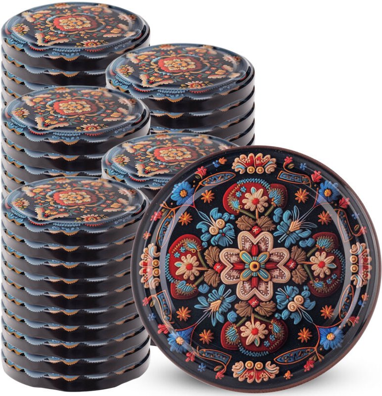 Deckel fi82 50er Pack Stickerei TO-82/6 - Kadax