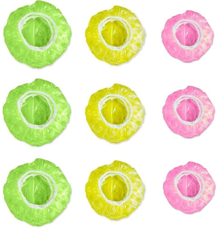 120 Stück Lebensmittelabdeckungen, bunte elastische Lebensmittelabdeckungen, wiederverwendbare Kunststoffdeckel zur Aufb...