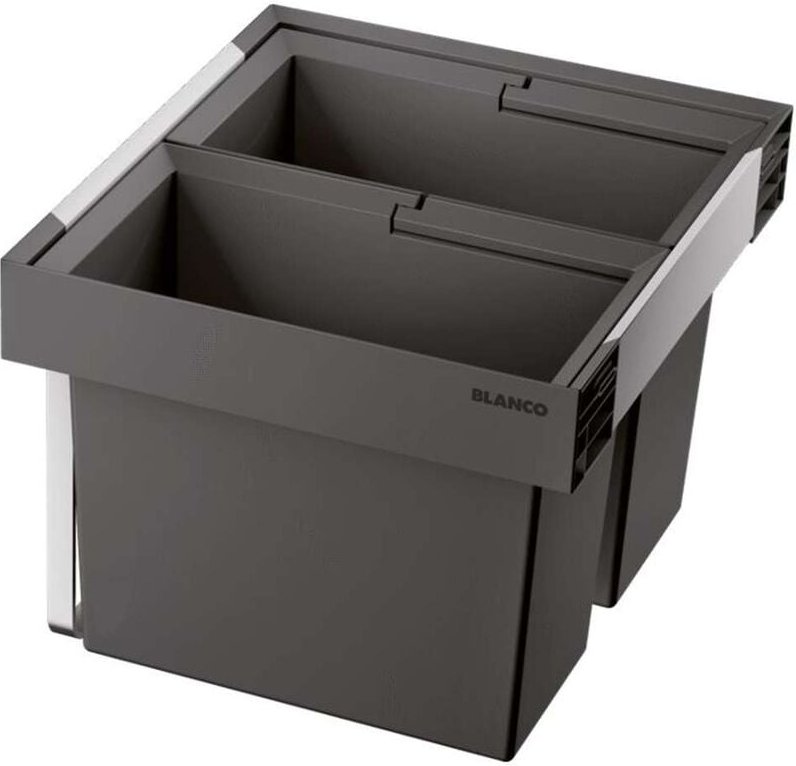 Blanco - Flexon ii - Einbau-Abfalleimer, geteilt, Volumen 38 l 526639