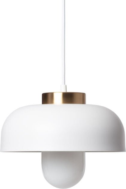 Efectoled - Pendelleuchte Metall Geri Weiß