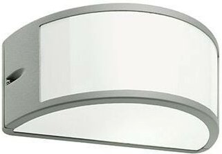 Applique E27 linea umbe aperta alluminio