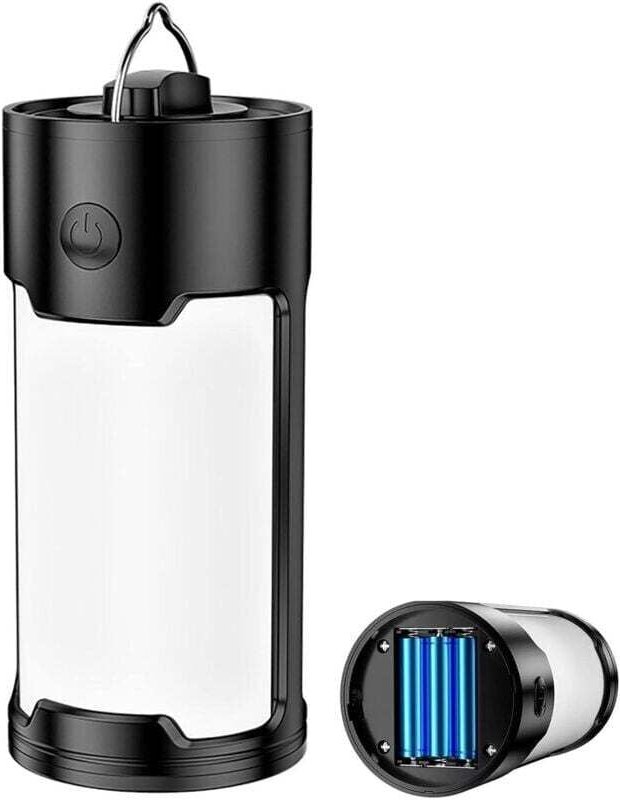 Campinglaternen, batteriebetrieben, tragbar, wasserdicht, hell, 800 Lumen, Outdoor-Campinglichter für Wandern, Angeln, R...