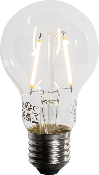 Luedd - E27 LED-Glühbirne A60 Dämmerungssensor 2,5W 250 lm 3000K