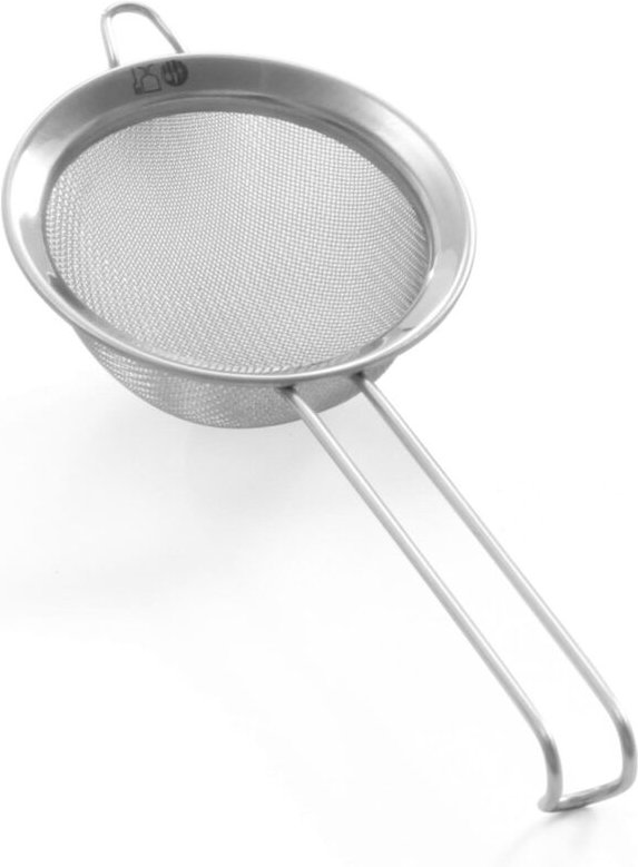 Dichtes Küchensieb aus Edelstahl, Durchmesser 100 mm - HENDI 638309