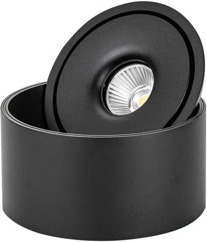 V-TAC LED Adjustable Down Light - IP20 - Schwarz - 20W - 1408 Lumen - 3IN1