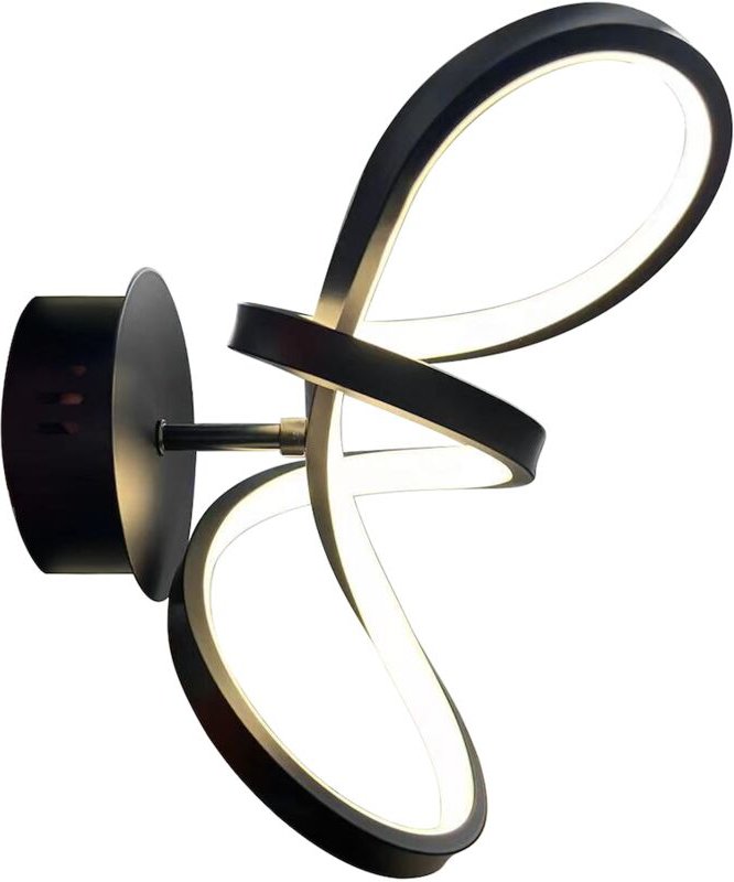 TESORO BLACK 15W LED-Wandleuchte