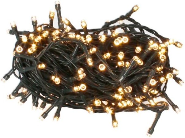Girlande mit 8 Modi mit 50 LEDs (4,5 m), 2700 k, 3 x aa, IP44