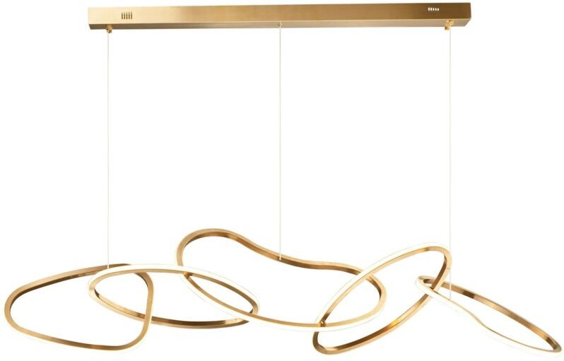 Toolight - led-hängelampe LHJ050-CP 60 gold