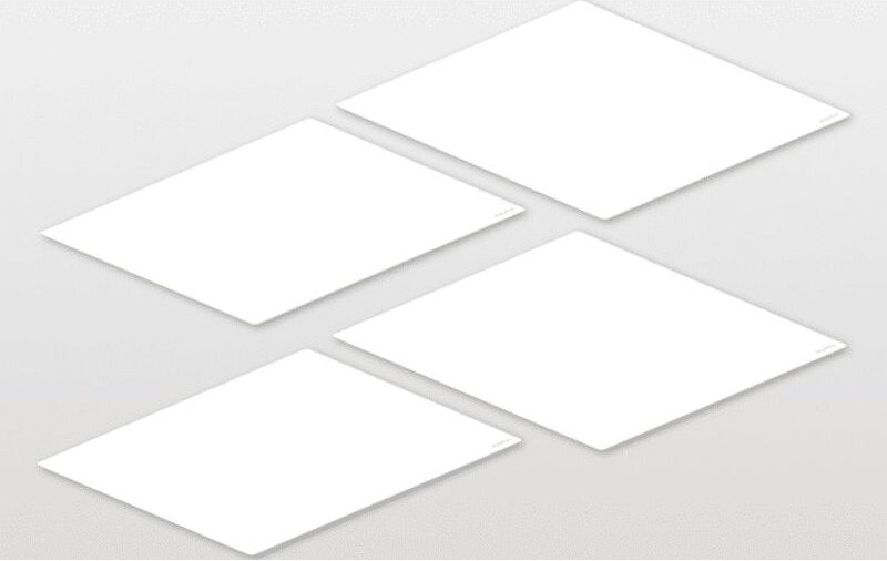 Antirutschmatten-Set Silikon 600 Magic Corner Comfort perlweiss - Peka