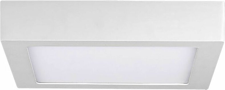 Deckenleuchte Deckenlampe Wohnzimmerleuchte Schlafzimmerlampe, quadratisch cremefarben, led 18W 1220Lm neutralweiß, LxBx...