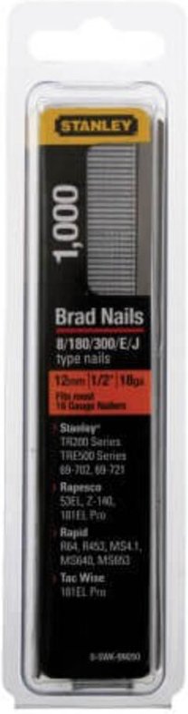 Pack.1000 Nägel Typ J Mm.12 X Bdct12N