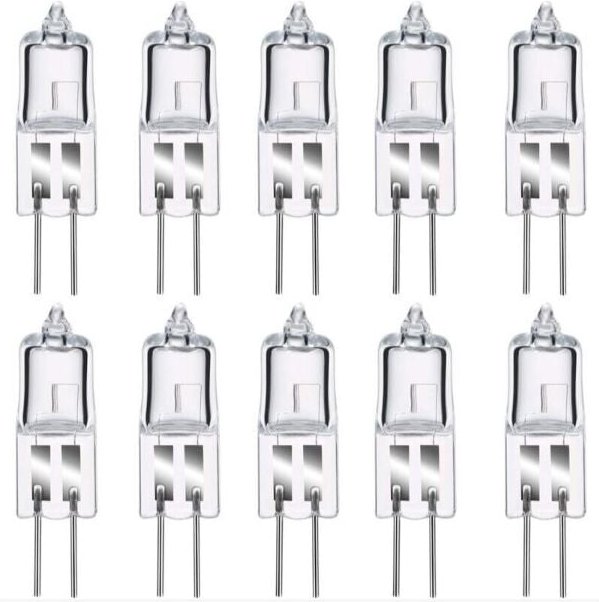 Thumbnail - G4 LED-Lampe, G4 Halogenlampen 35 w 12 v, Warmweiß 2800 k, dimmbare klare Kapsel, 10 Stück