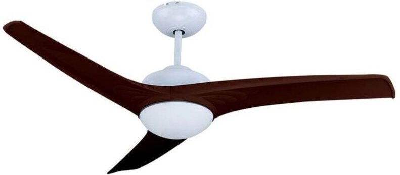 Decken Ventilator mit Fernbedienung Wohnzimmer Tageslicht Kühler weiß, Metall, CCT-Schaltung, 5 Geschwindigkeiten Timer,...